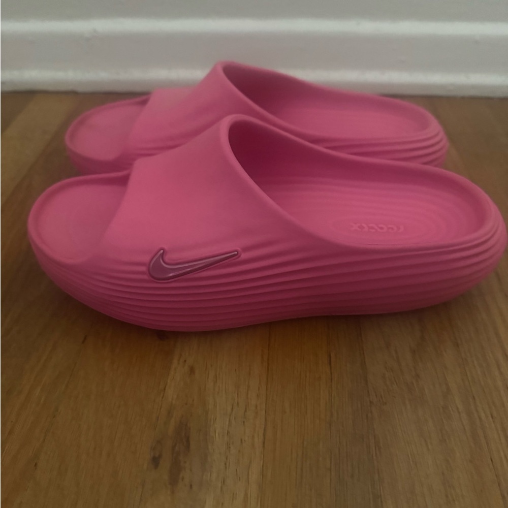 Nike Vibrant Pink Slide Sandals